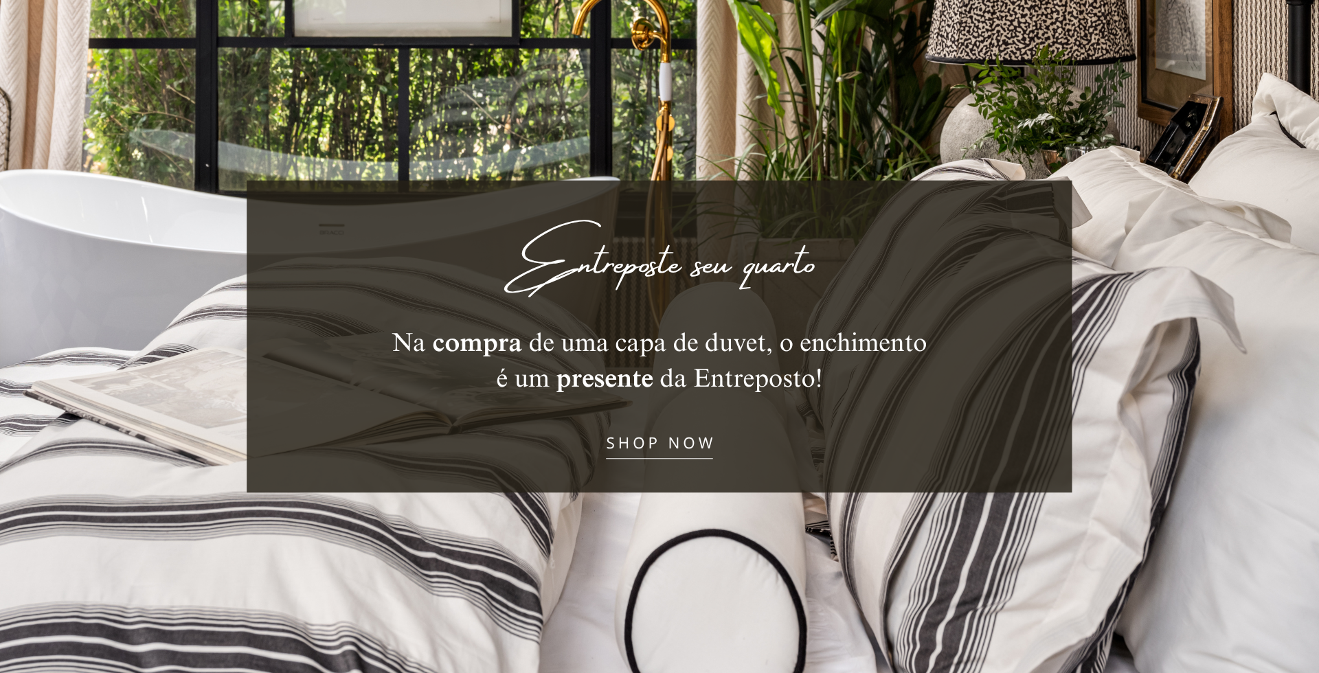 Loja Entreposto. Tecidos, móveis e objetos de decoração