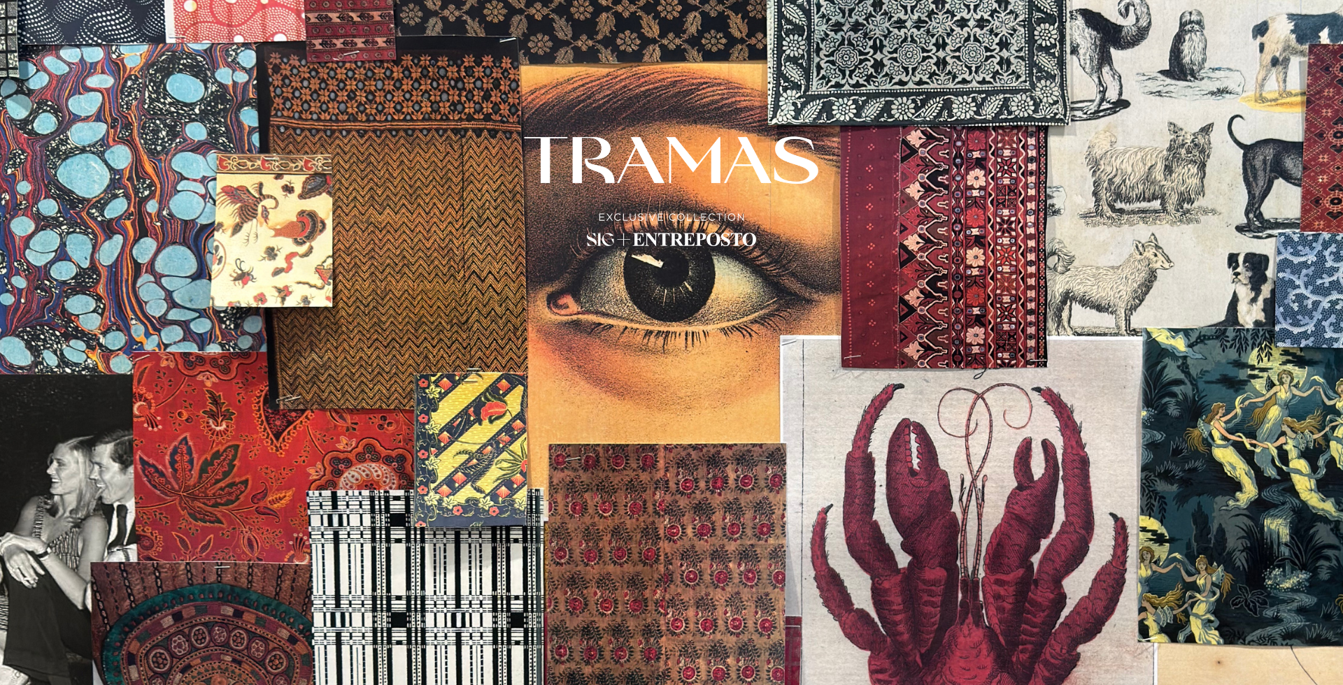 Loja Entreposto. Tecidos, móveis e objetos de decoração