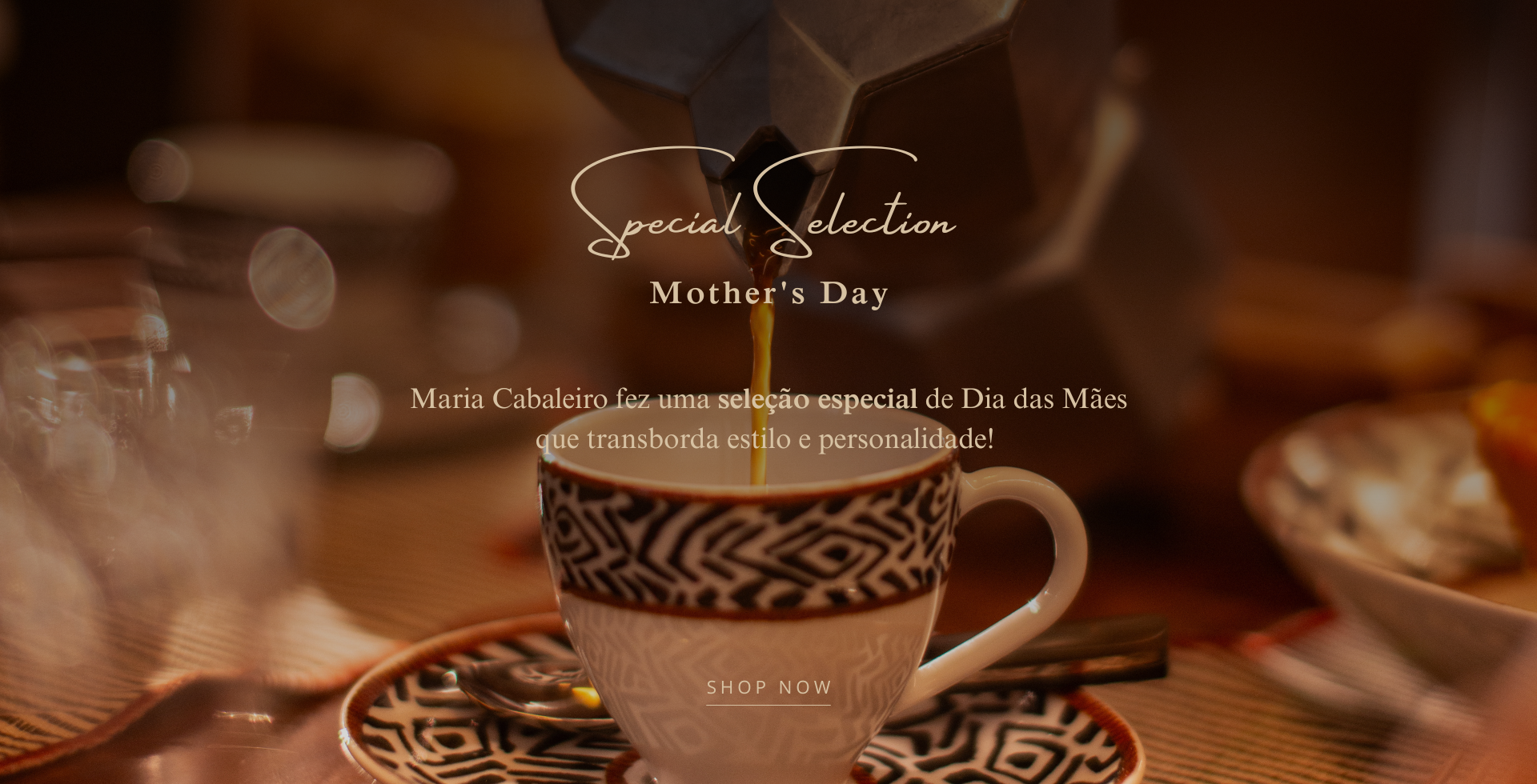 Loja Entreposto. Tecidos, móveis e objetos de decoração