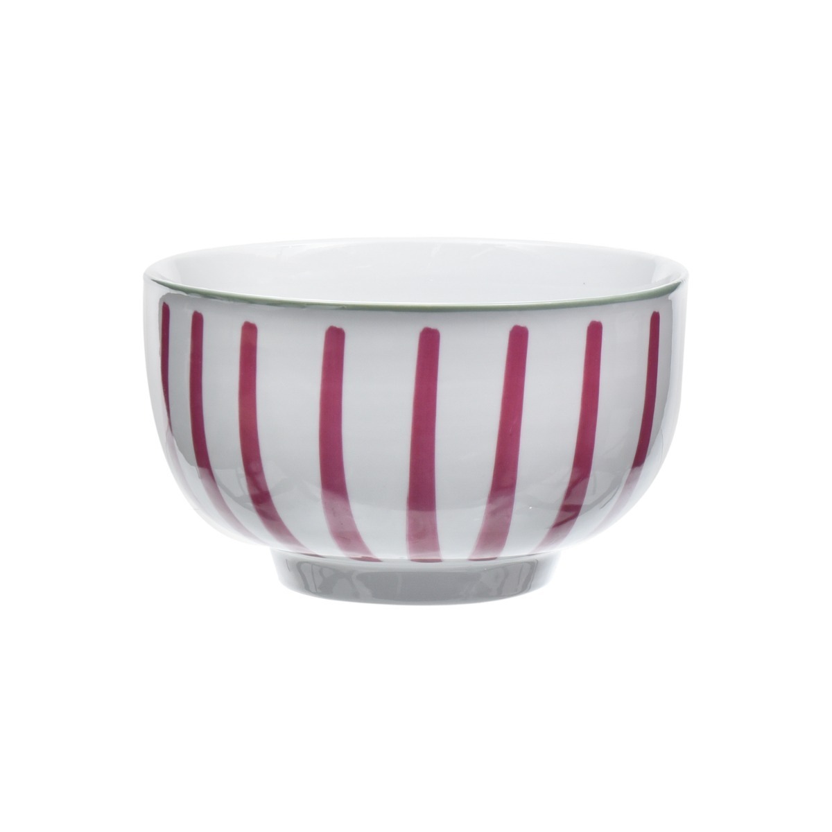 Saladeira Pincelado Rosa com Vivo Verde - SKU 14100038