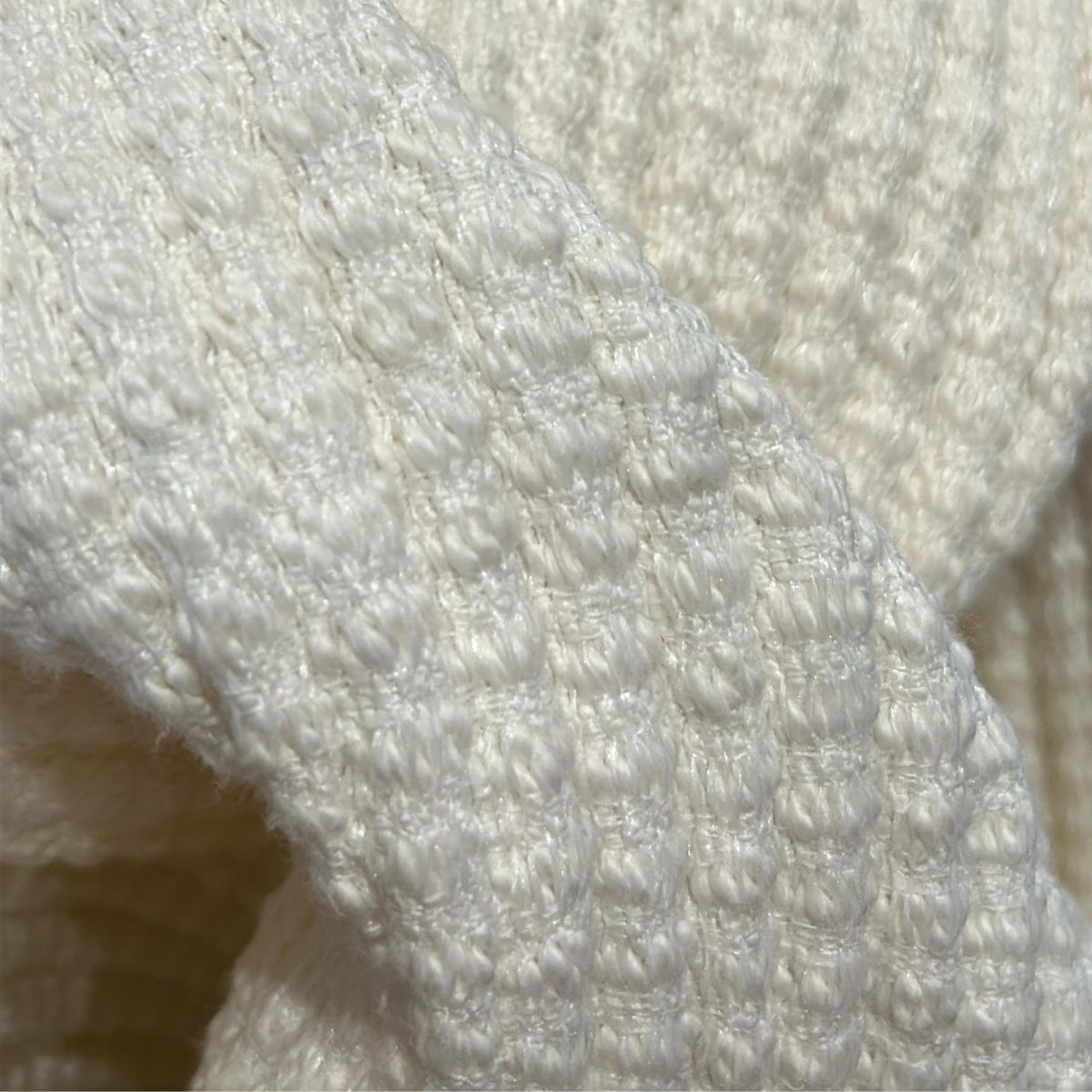 Tecido Jacquard White