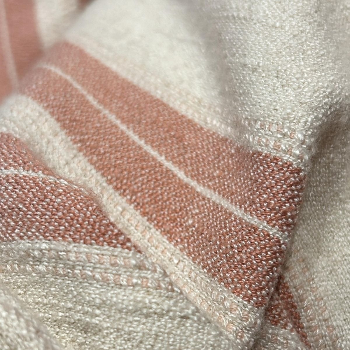 Tecido Lista Sacaria Natural Candy