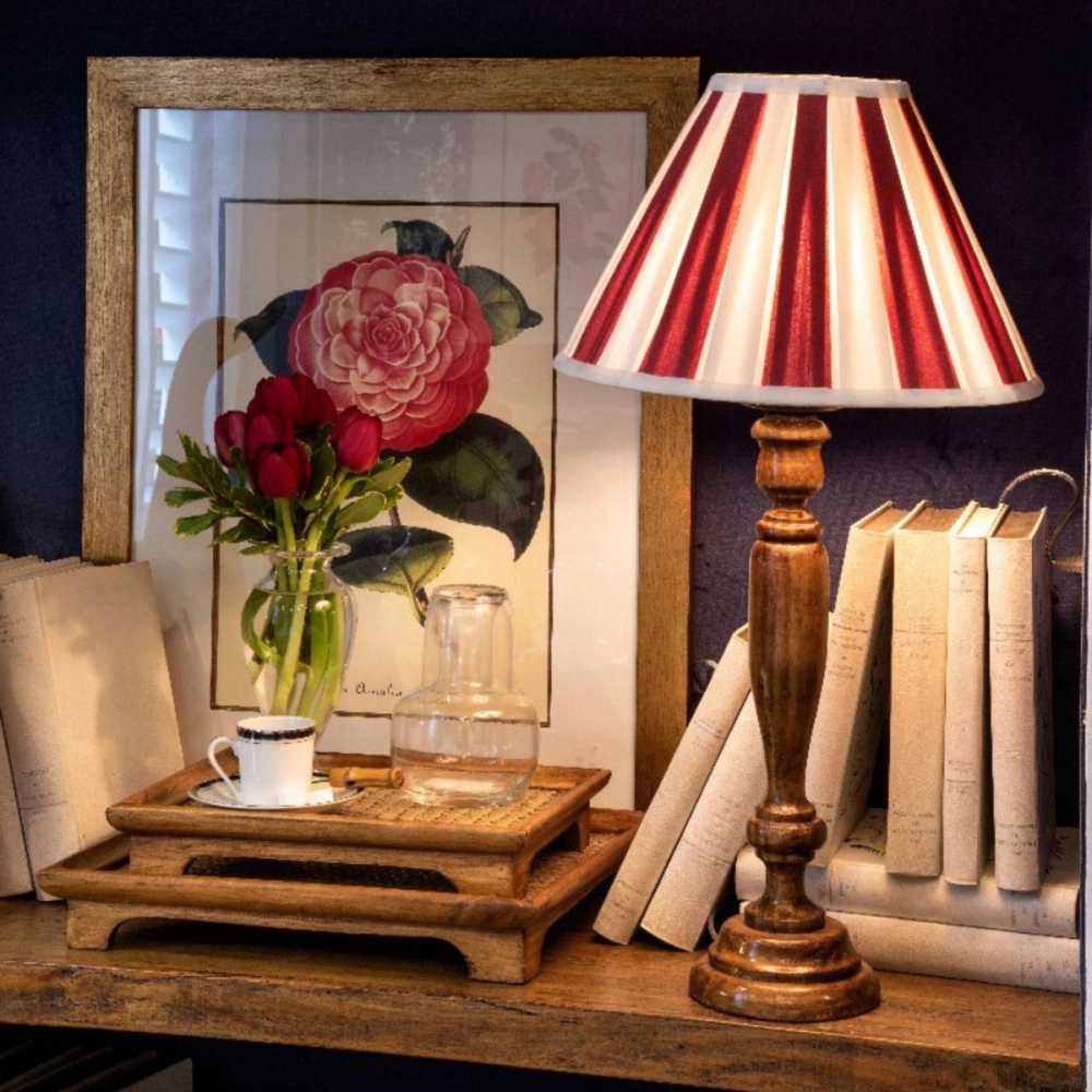 Abajur com Prata Alto