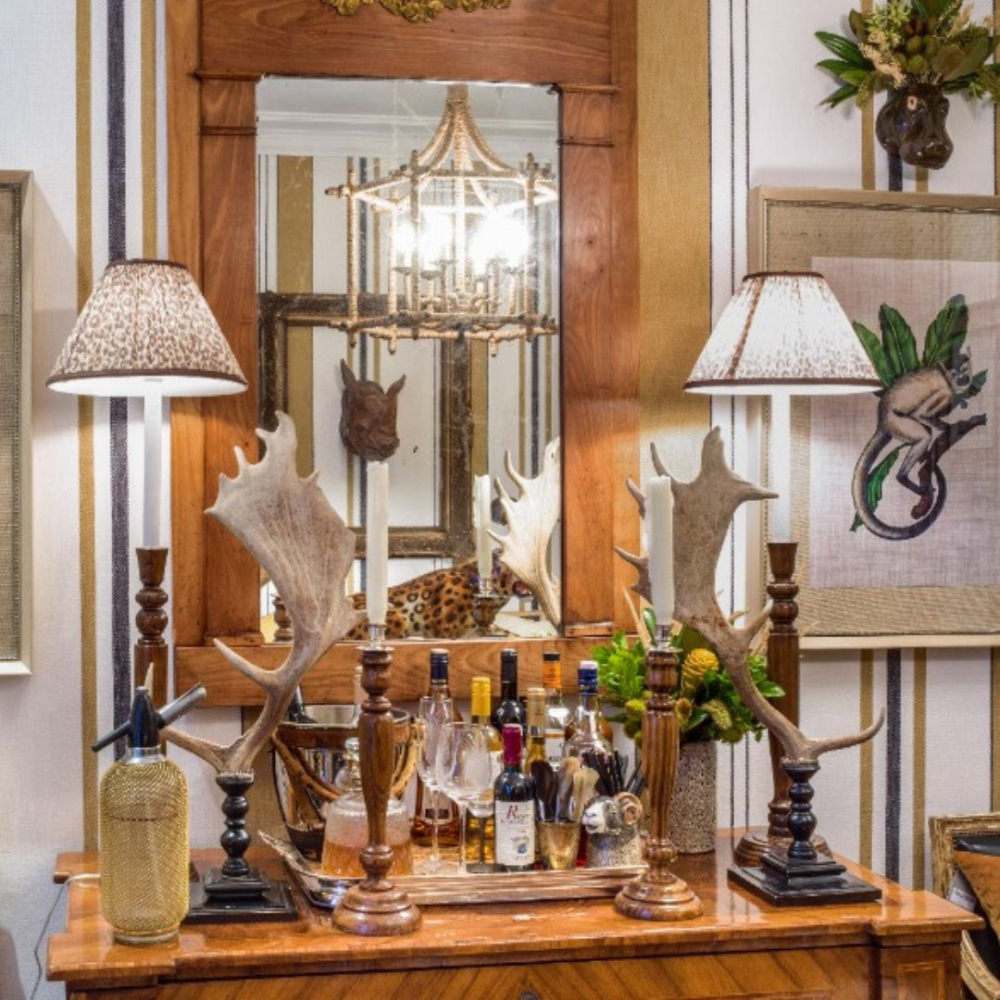 Abajur Torneado Alto