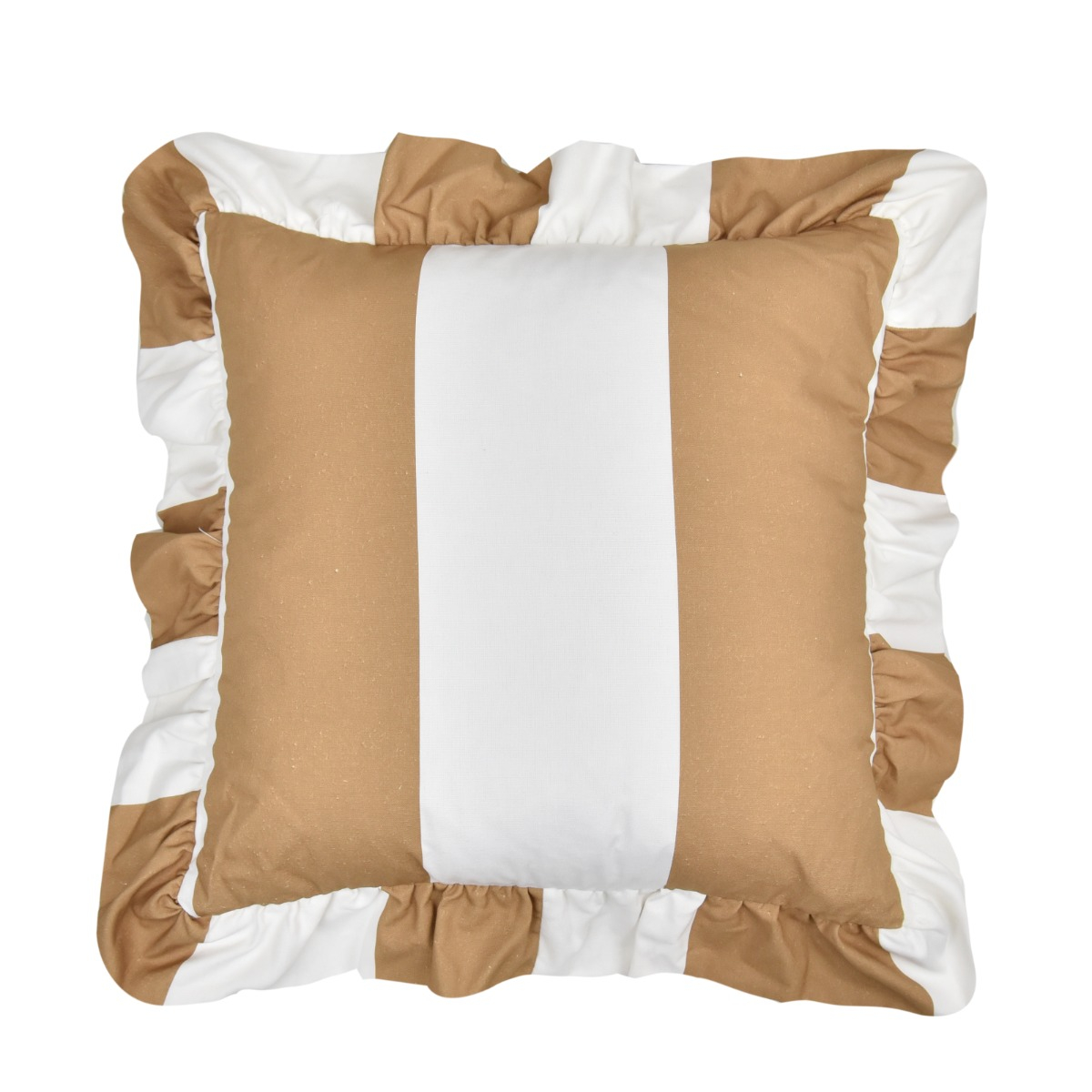 Almofada Babado Abuja Camel - SKU 00892894