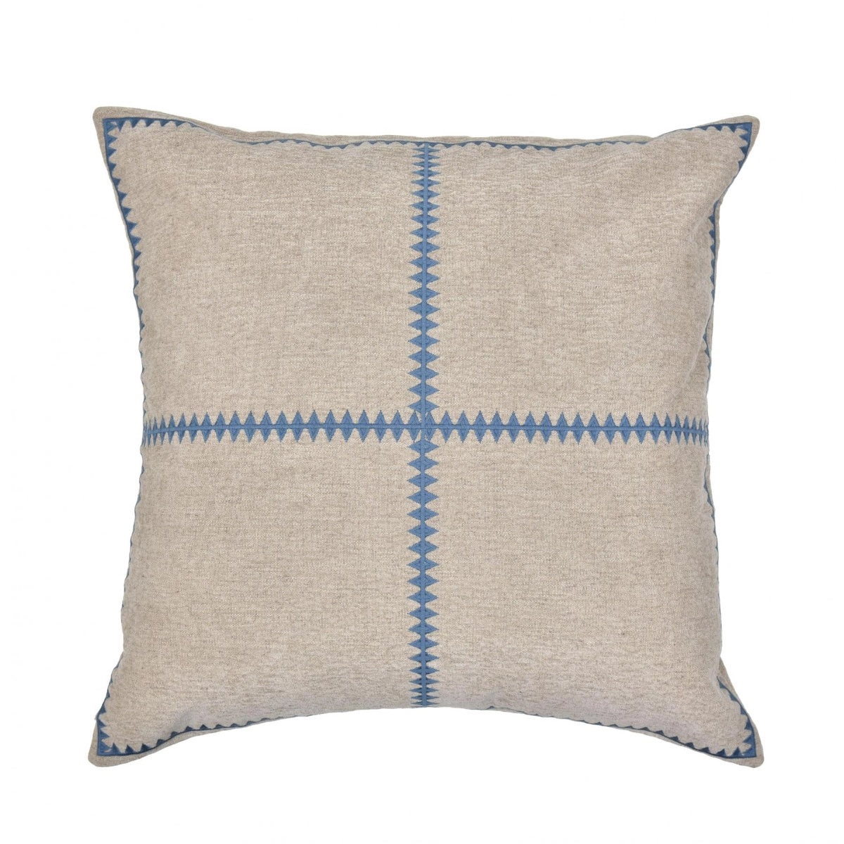 Almofada Bordada Tramado Devorê Capuccino - SKU 00892907