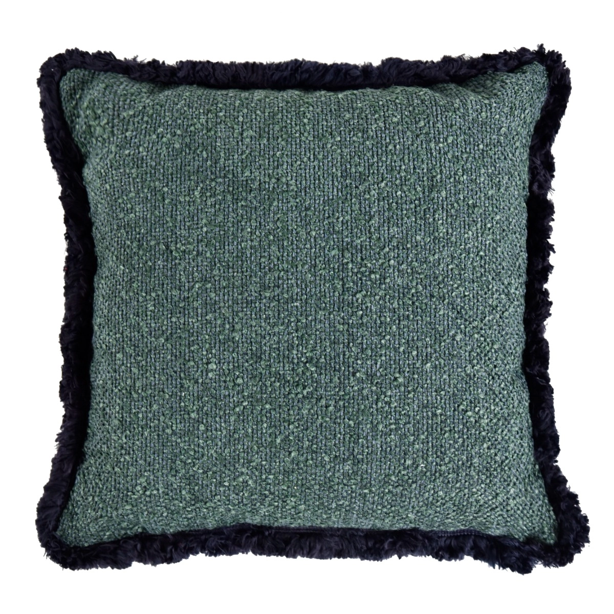 Almofada Boucle Esmeralda com Marabu e Cordão - SKU 00892572 Almofada Boucle Esmeralda com Marabu e Cordão - SKU 00892572