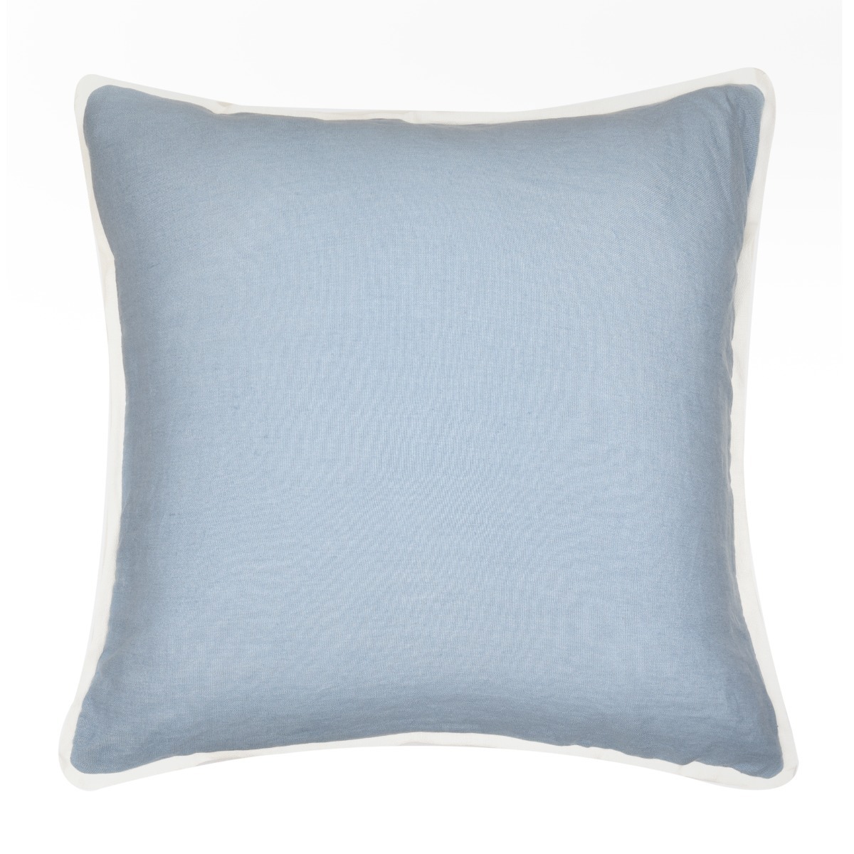 Almofada Chambray Com Vivo Chato Off White - SKU 00801903