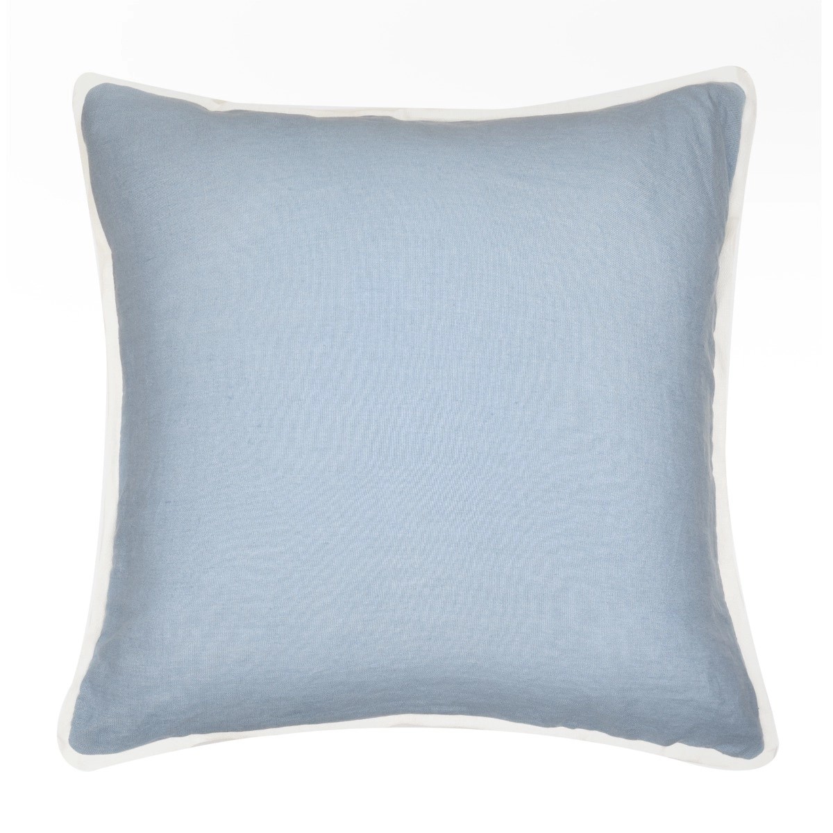 Almofada Chambray Com Vivo Chato Off White - SKU 00801903