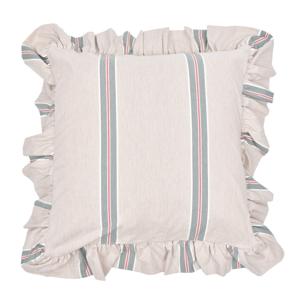 Almofada com Babado Lista Azaléia - SKU 00892557