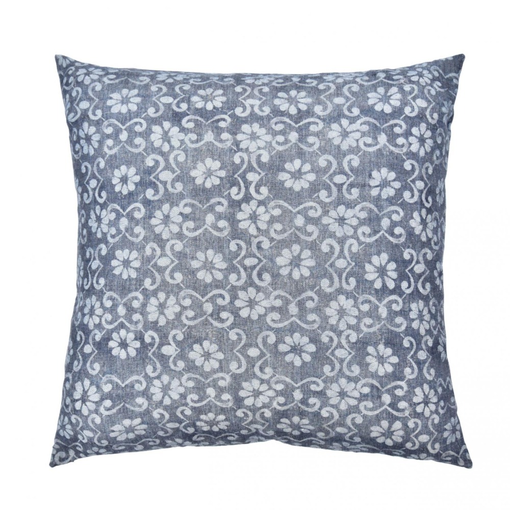 Almofada Flor Jeans