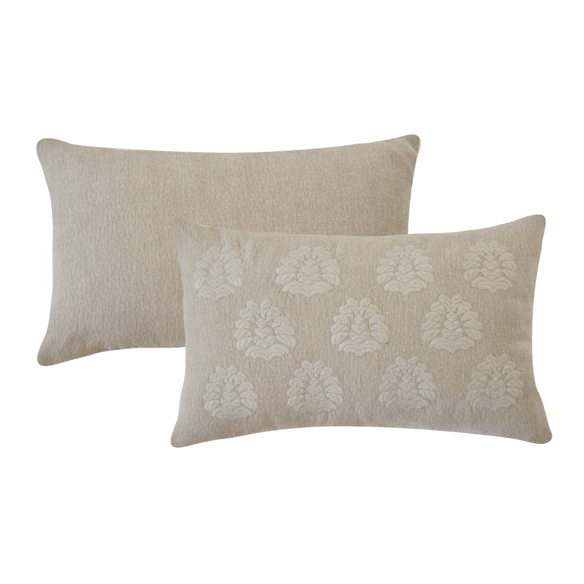 Almofada Natural Bordada - SKU 00892672