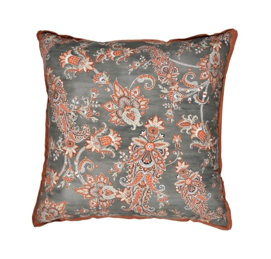 Almofada Paisley Cedro Com Vivo Chato - SKU 00892604