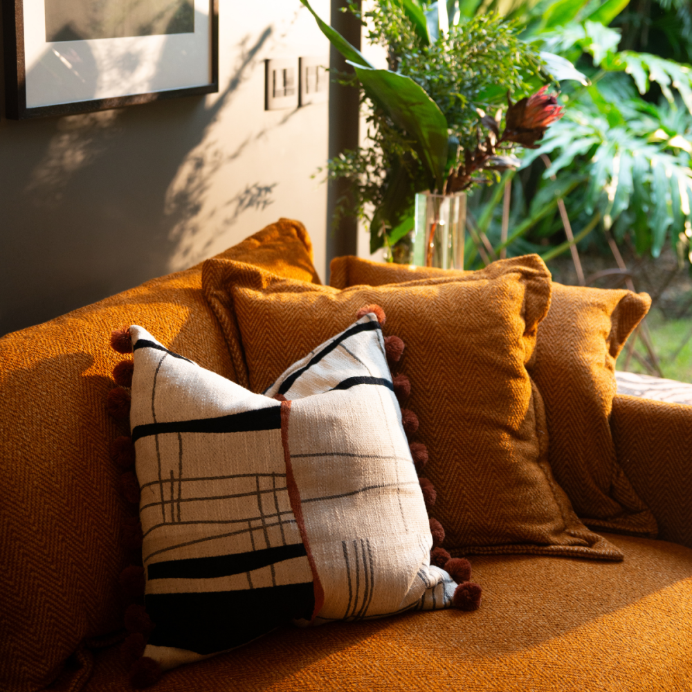 Almofada Pompom Subway