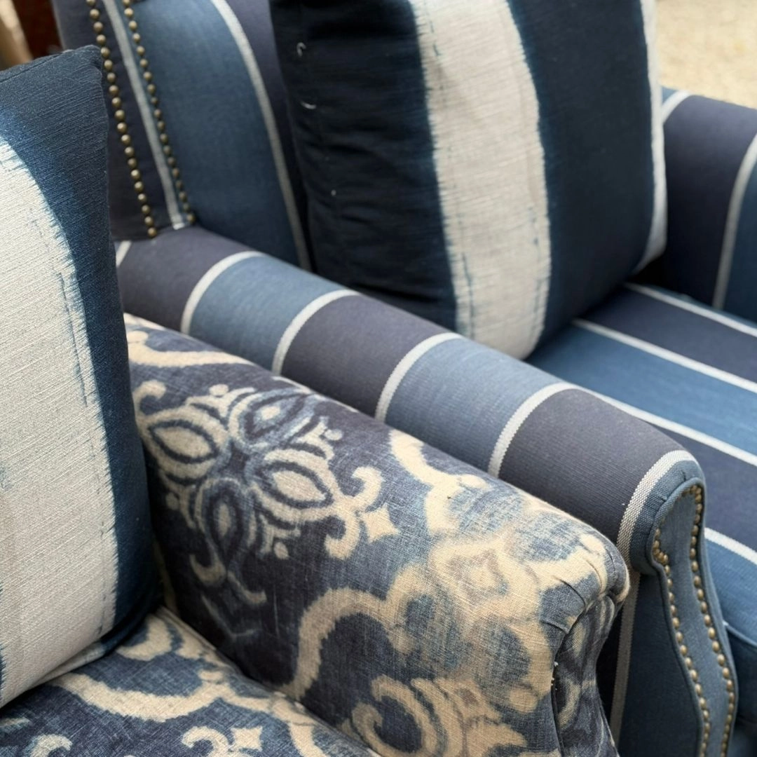 Poltrona Tacha Lista Larga Denin