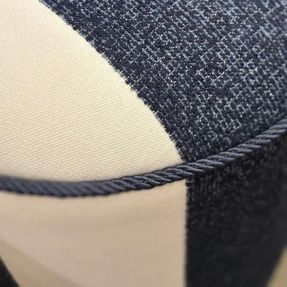 Banco Lista Bouclé Blue