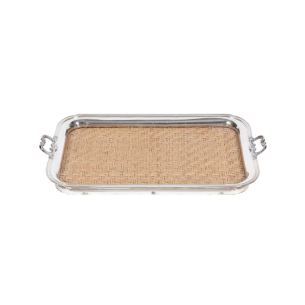 Bandeja Prata com Junco P