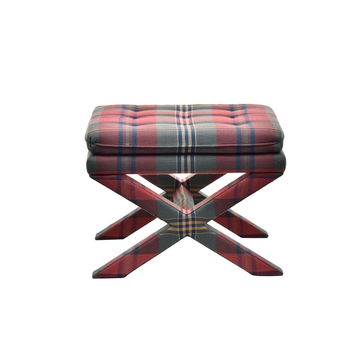 Banqueta Pé X Xadrez Mackenzie - SKU 02100507
