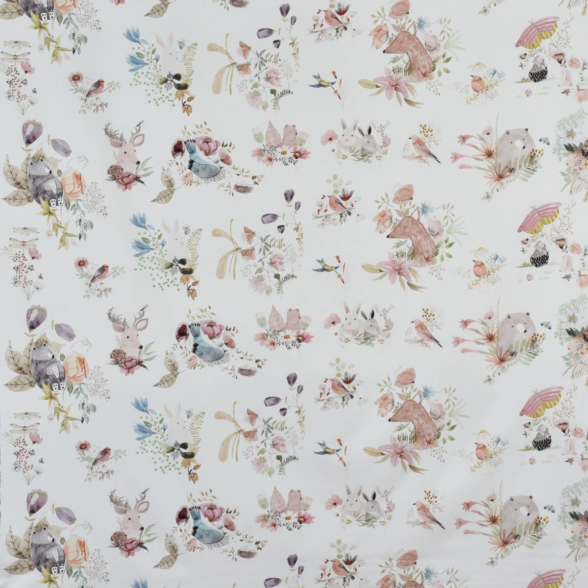 Tecido Bosque Zoo Tecido Bosque Zoo