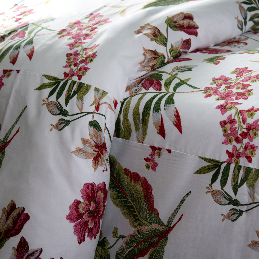 Capa de Duvet Floral Toulouse Solteiro