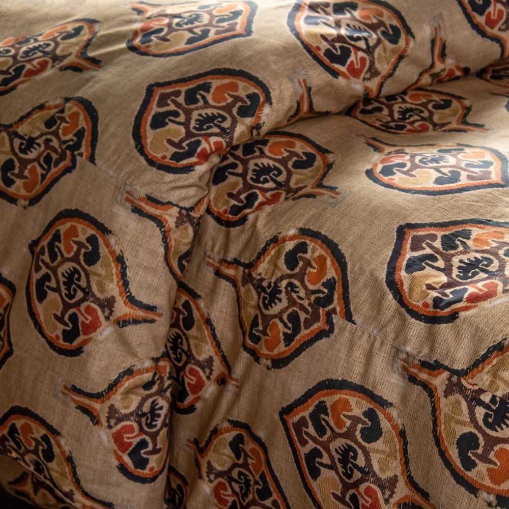 Kit Capa de Duvet Ikat Loft