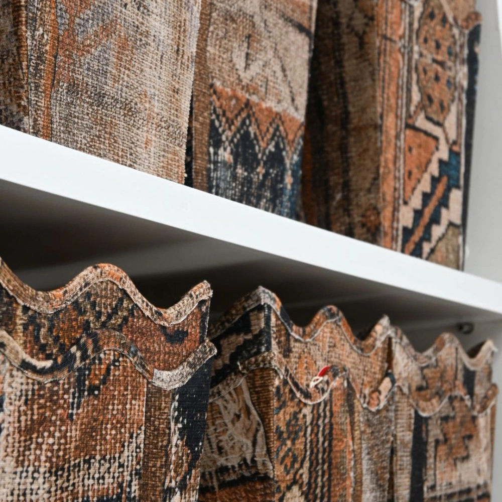 Cesto de Lixo Patchwork Rug