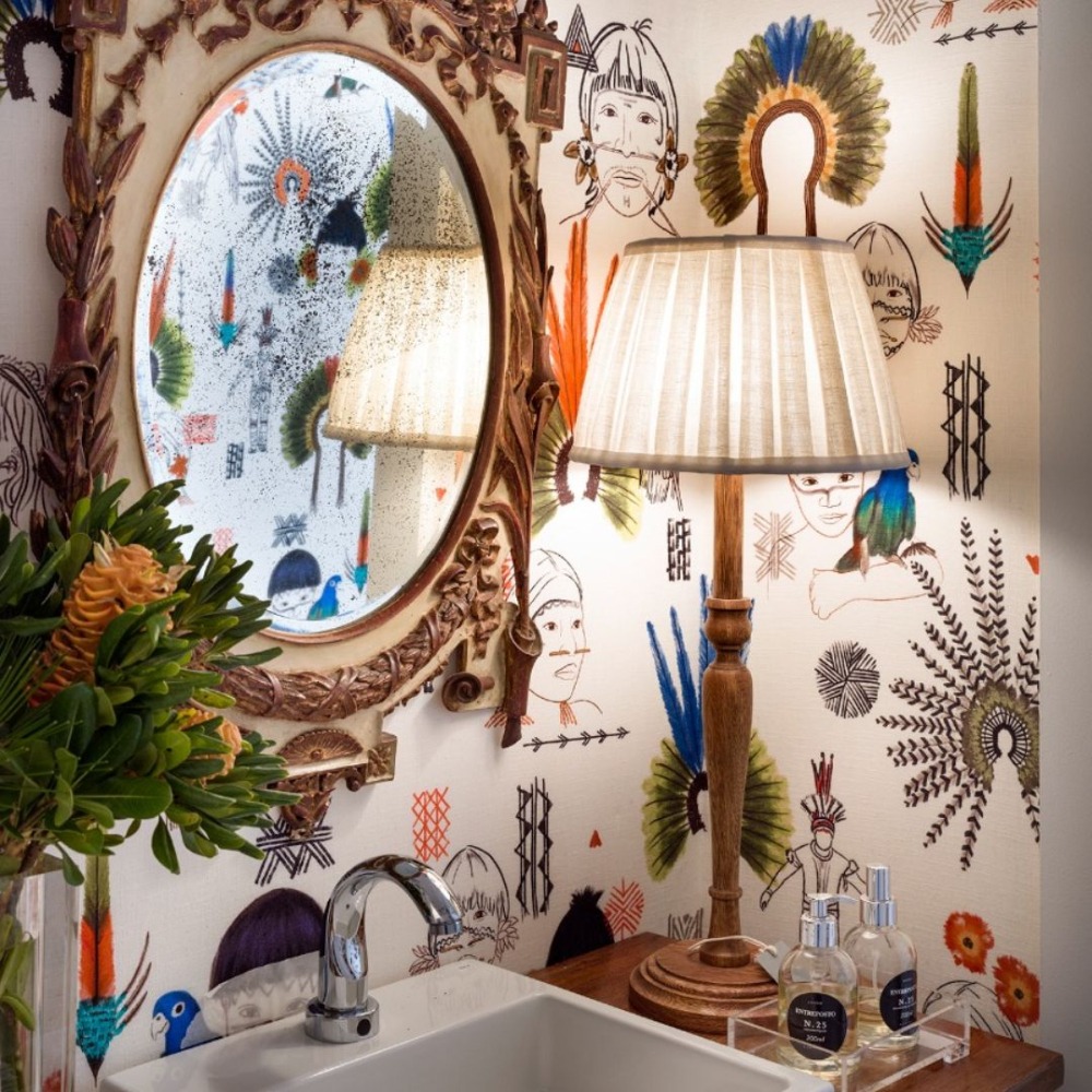 Cúpula Linho Cru Plissada-M