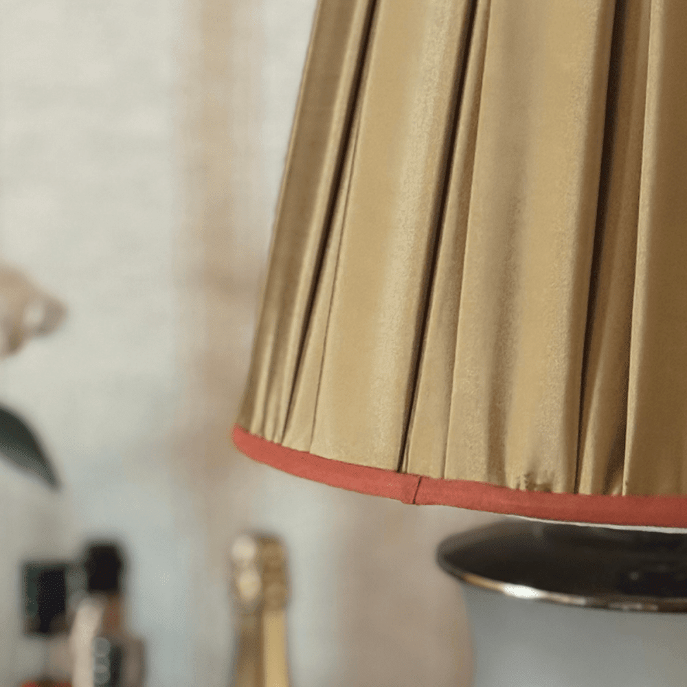 Cúpula Pregueada Gold com Rusty