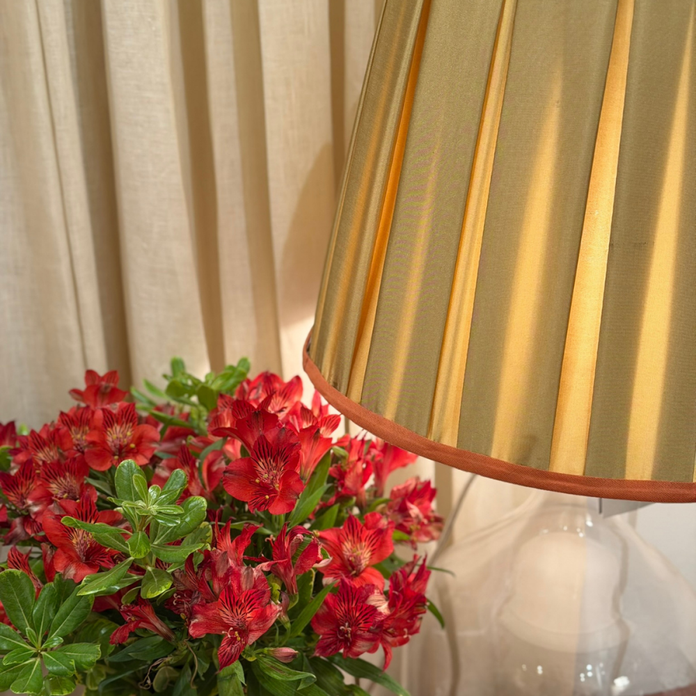 Cúpula Pregueada Gold com Rusty Cúpula Pregueada Gold com Rusty