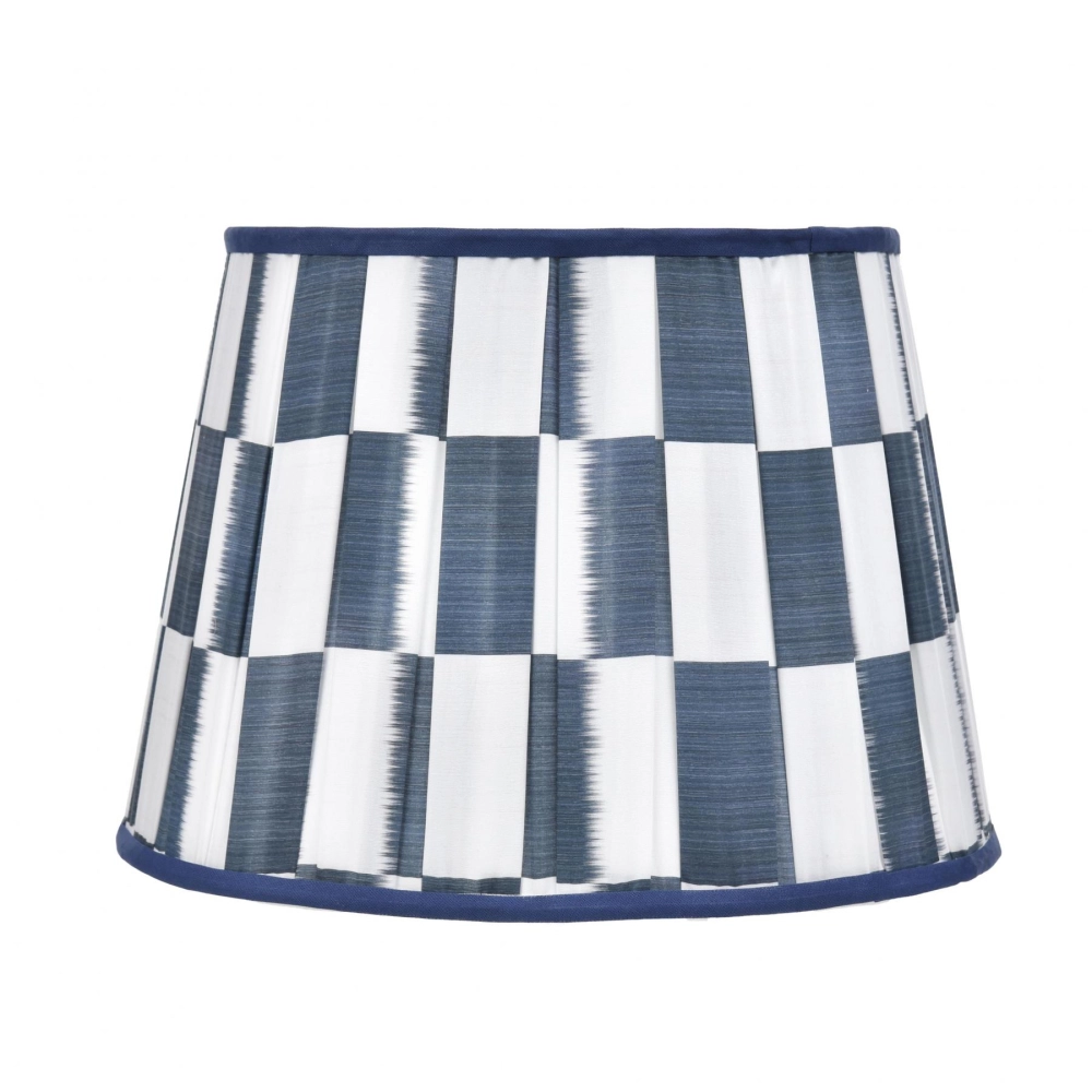 Cúpula Pregueada Xadrez Denim-GG