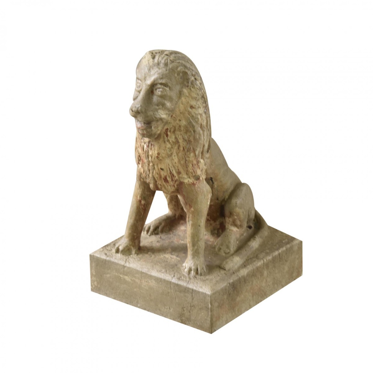 Escultura Leão em Cimento - SKU 38400820