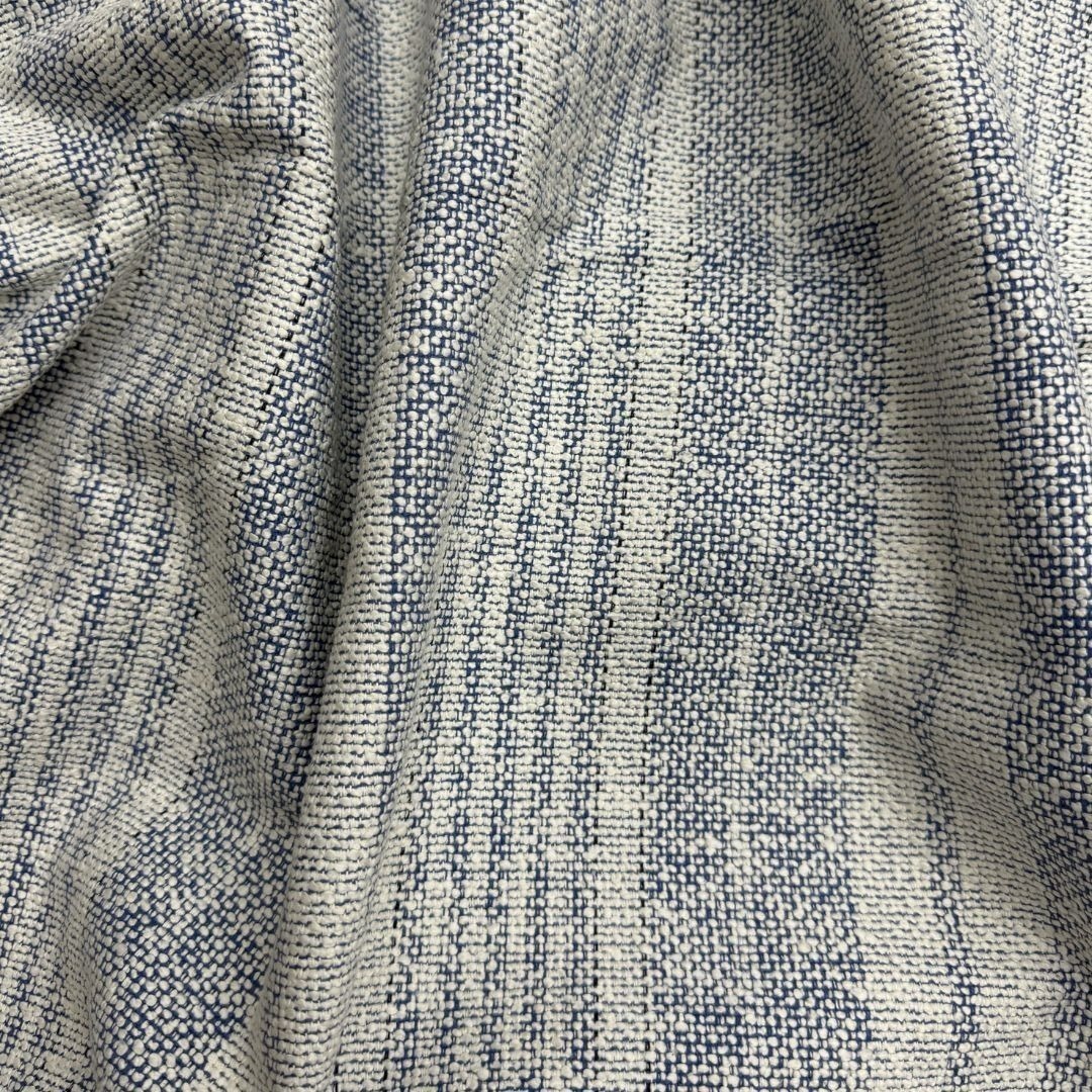 Tecido Boucle Sacaria Denim