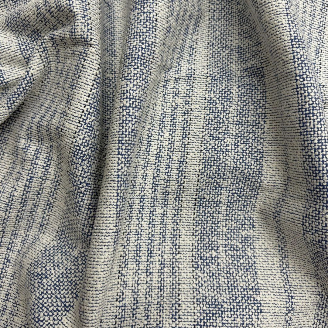 Tecido Boucle Sacaria Denim