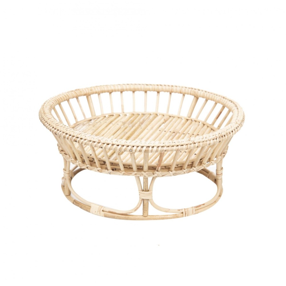 Fruteira Fibra Natural Redonda