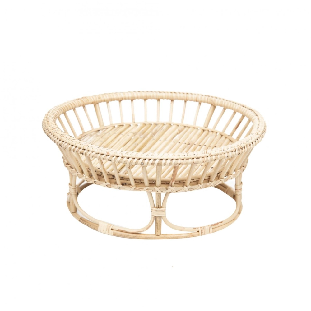 Fruteira Fibra Natural Redonda