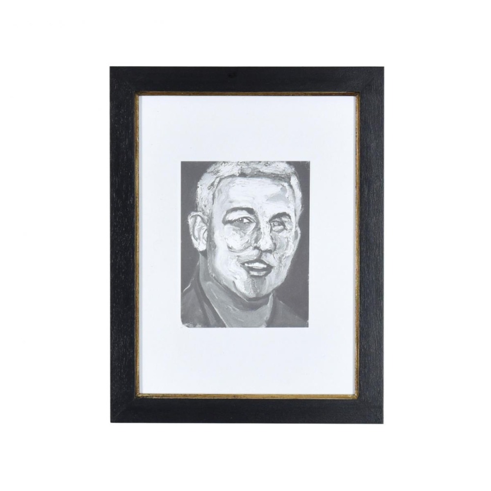 Gravura Desenho Rosto Masculino VI