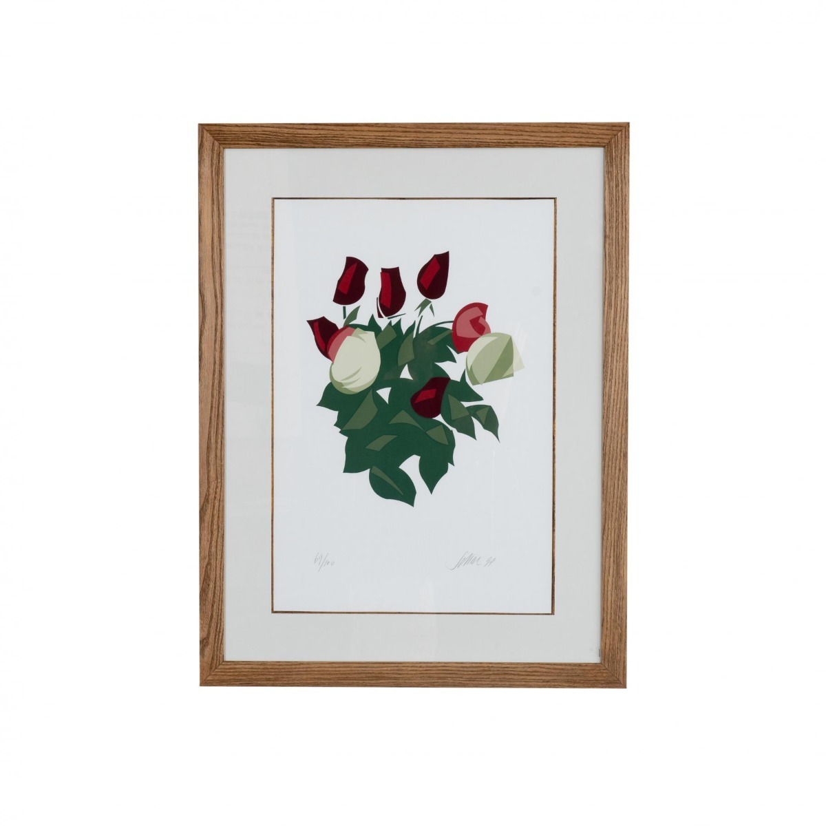 Gravura Rosas Vermelhas - SKU 07202428