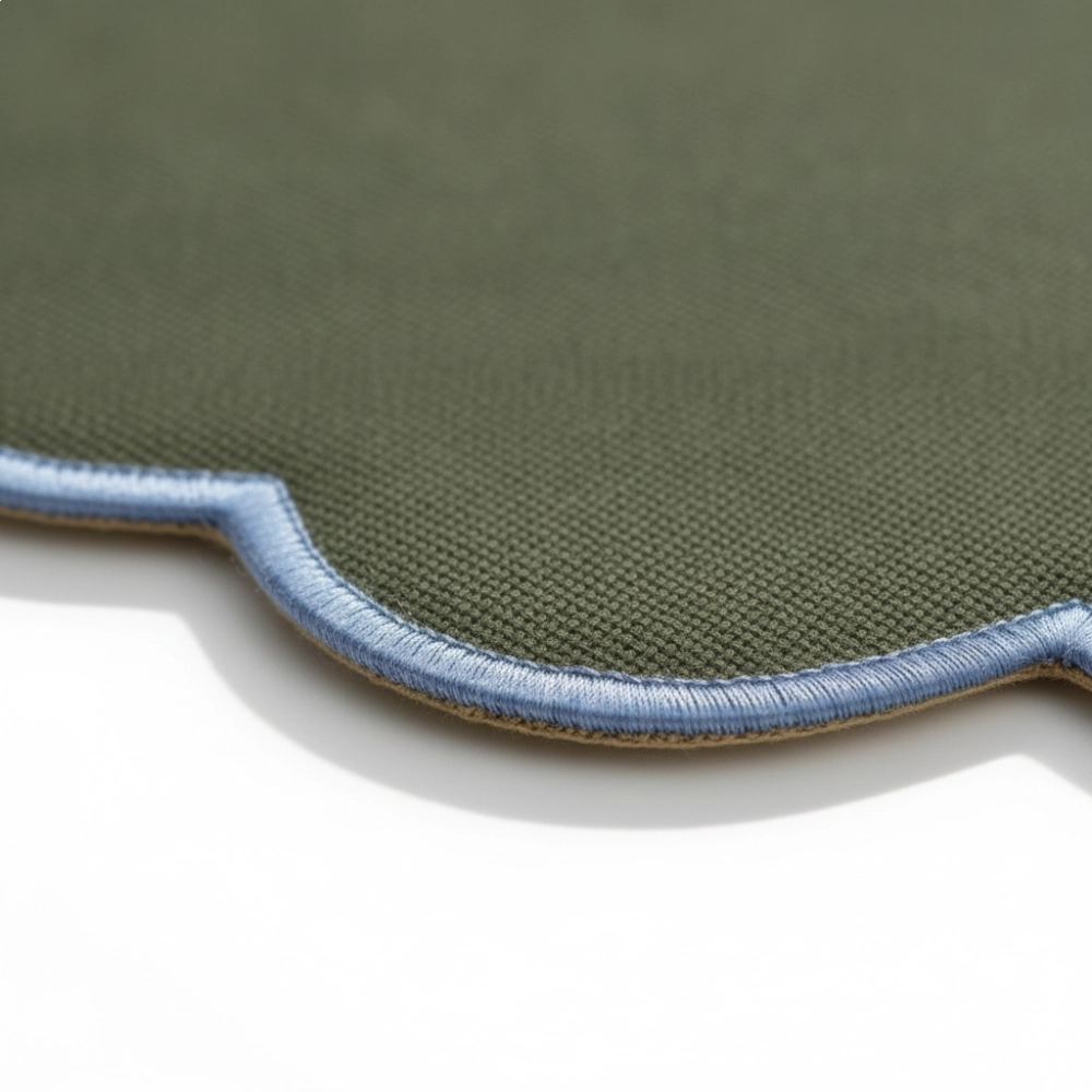 Jogo Americano Cedro Bordado Denim