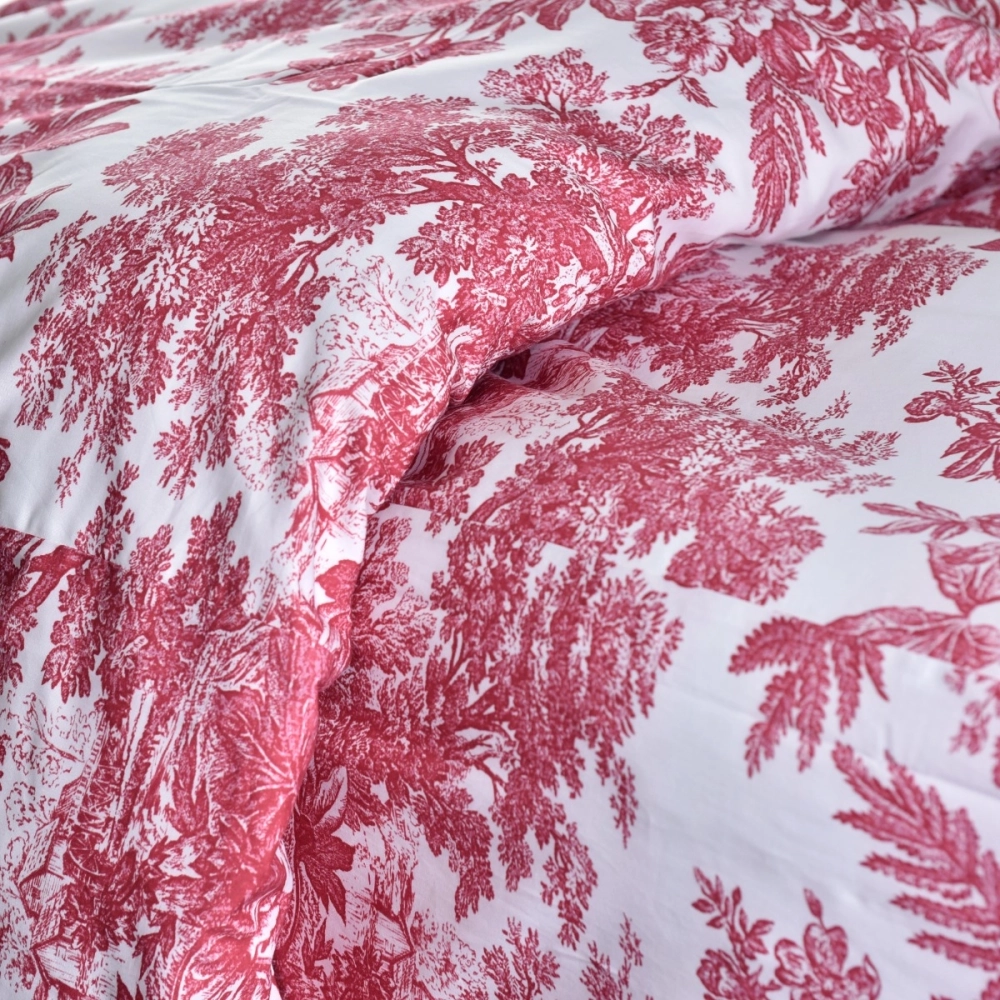 Kit Capa de Duvet Jouy Poppy Queen