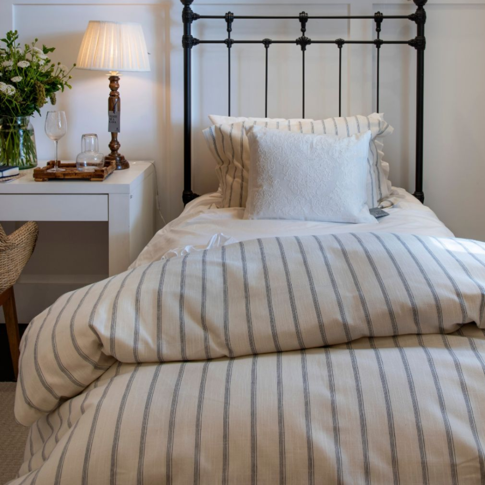 Kit Capa De Duvet Lista St Tropez | King