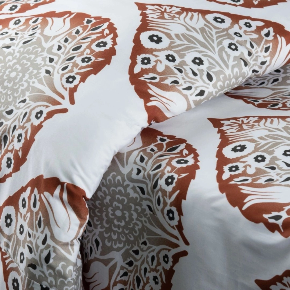 Kit Capa De Duvet Lotus Rusty Casal Kit Capa De Duvet Lotus Rusty Casal