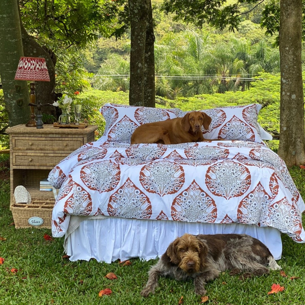 Kit Capa De Duvet Lotus Rusty Kit Capa De Duvet Lotus Rusty