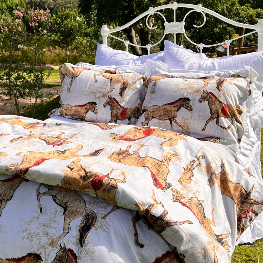 Kit Capa de Duvet Horse | Queen