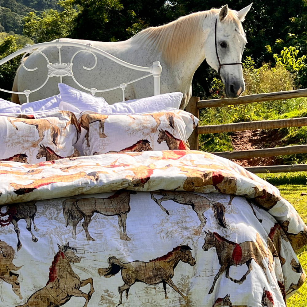 Kit Capa de Duvet Horse | Solteiro Kit Capa de Duvet Horse | Solteiro