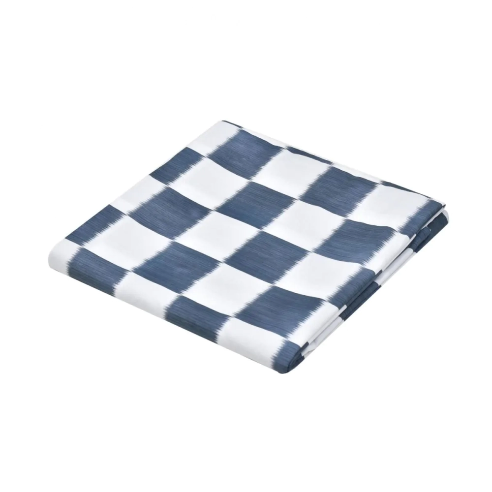 Kit Capa de Duvet Xadrez Denim Kit Capa de Duvet Xadrez Denim