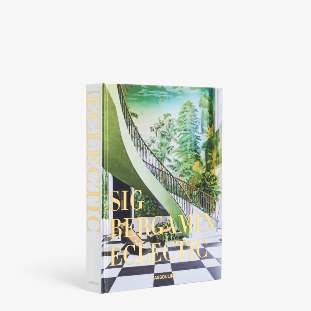 Livro Sig Bergamin Ecletic by Assouline | Edição Exclusiva com Caixa de Acrílico