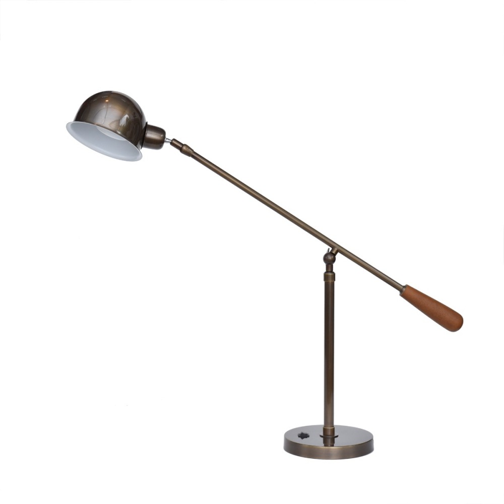 Luminária de Mesa Station Ouro Velho