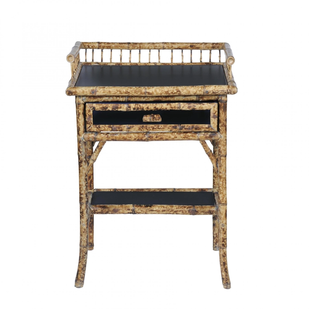 Mesa De Cabeceira De Bambu Tigrado P Mesa De Cabeceira De Bambu Tigrado P