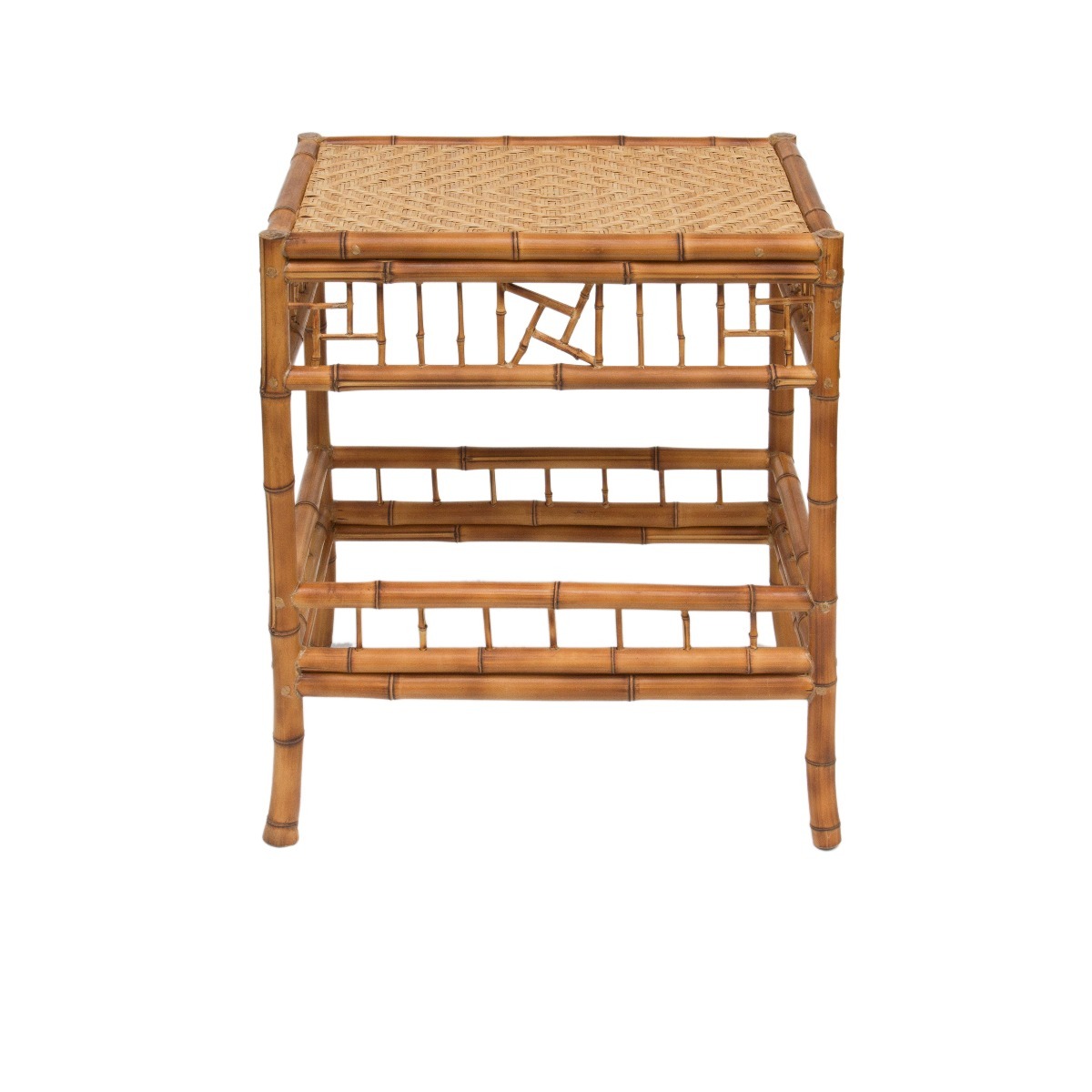 Mesa Lateral Cana Junco Retangular - SKU 08800444