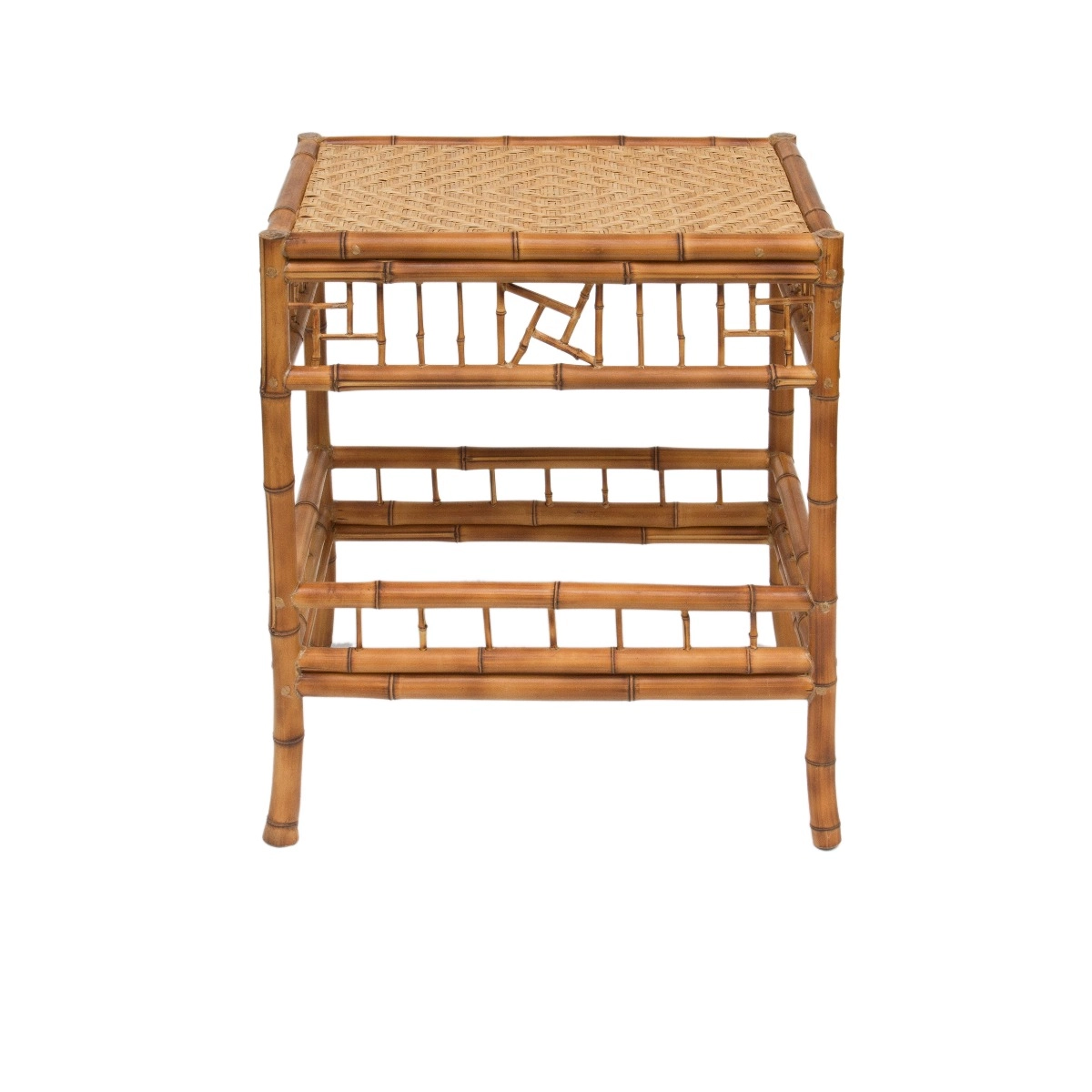 Mesa Lateral Cana Junco Retangular - SKU 08800444